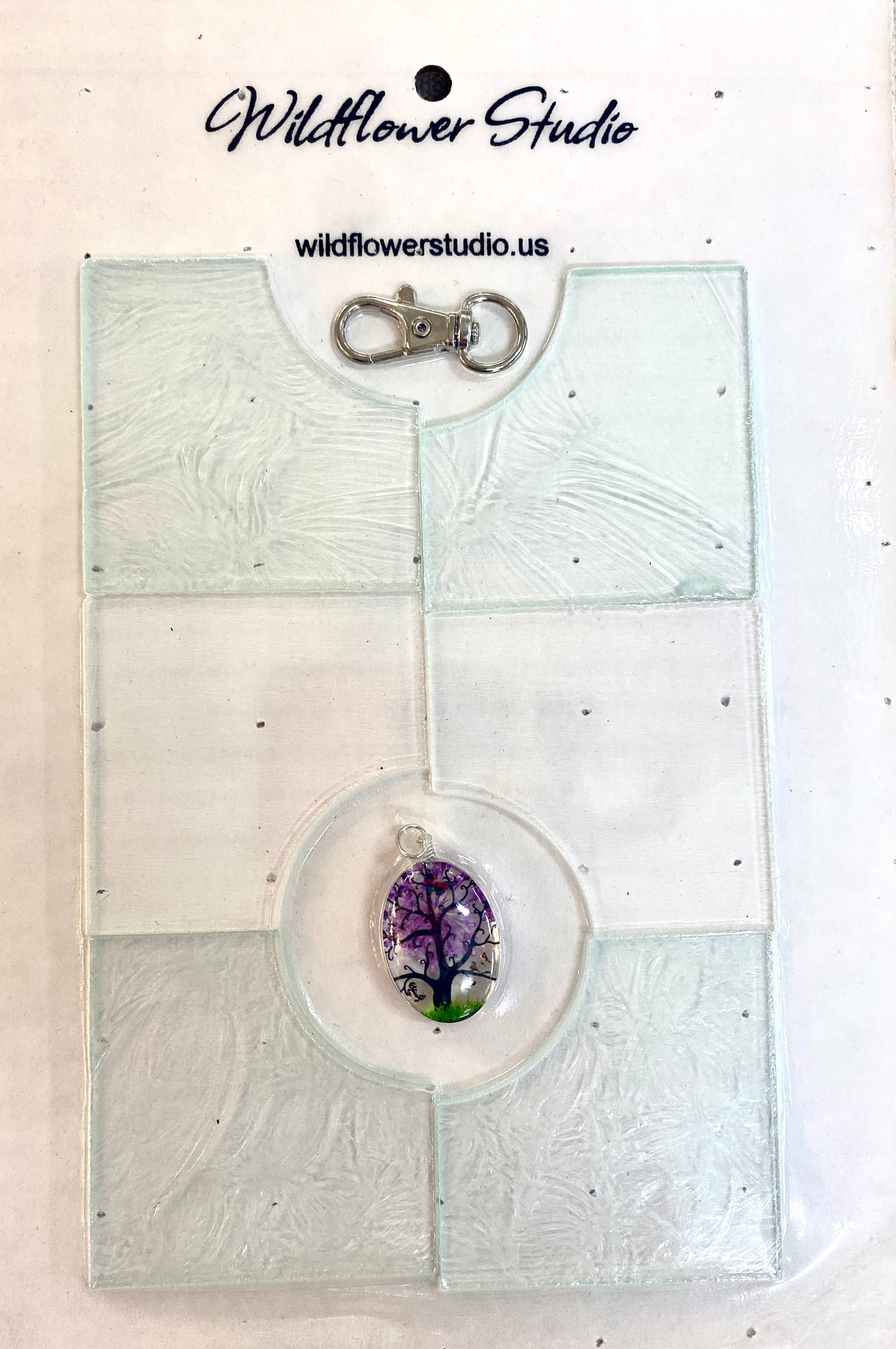 KIT- 3D Clear Textured Spinner