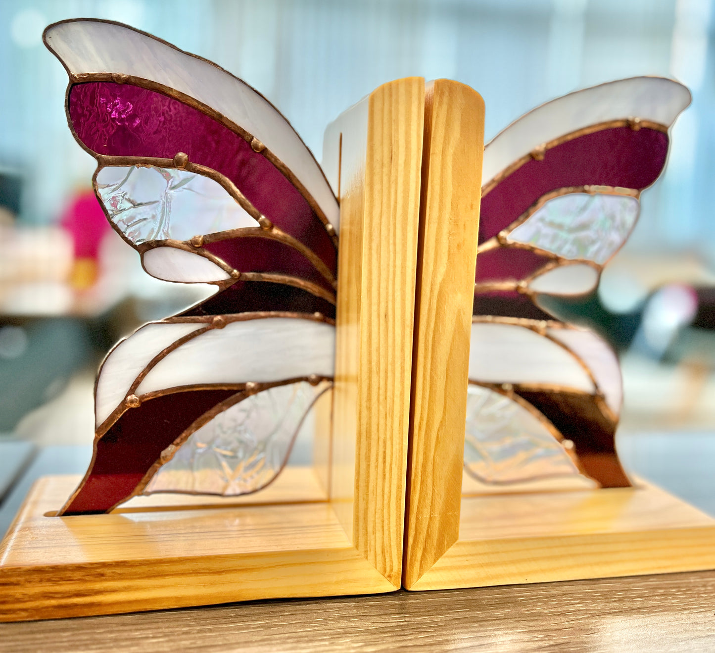 Kit- Butterfly Bookends