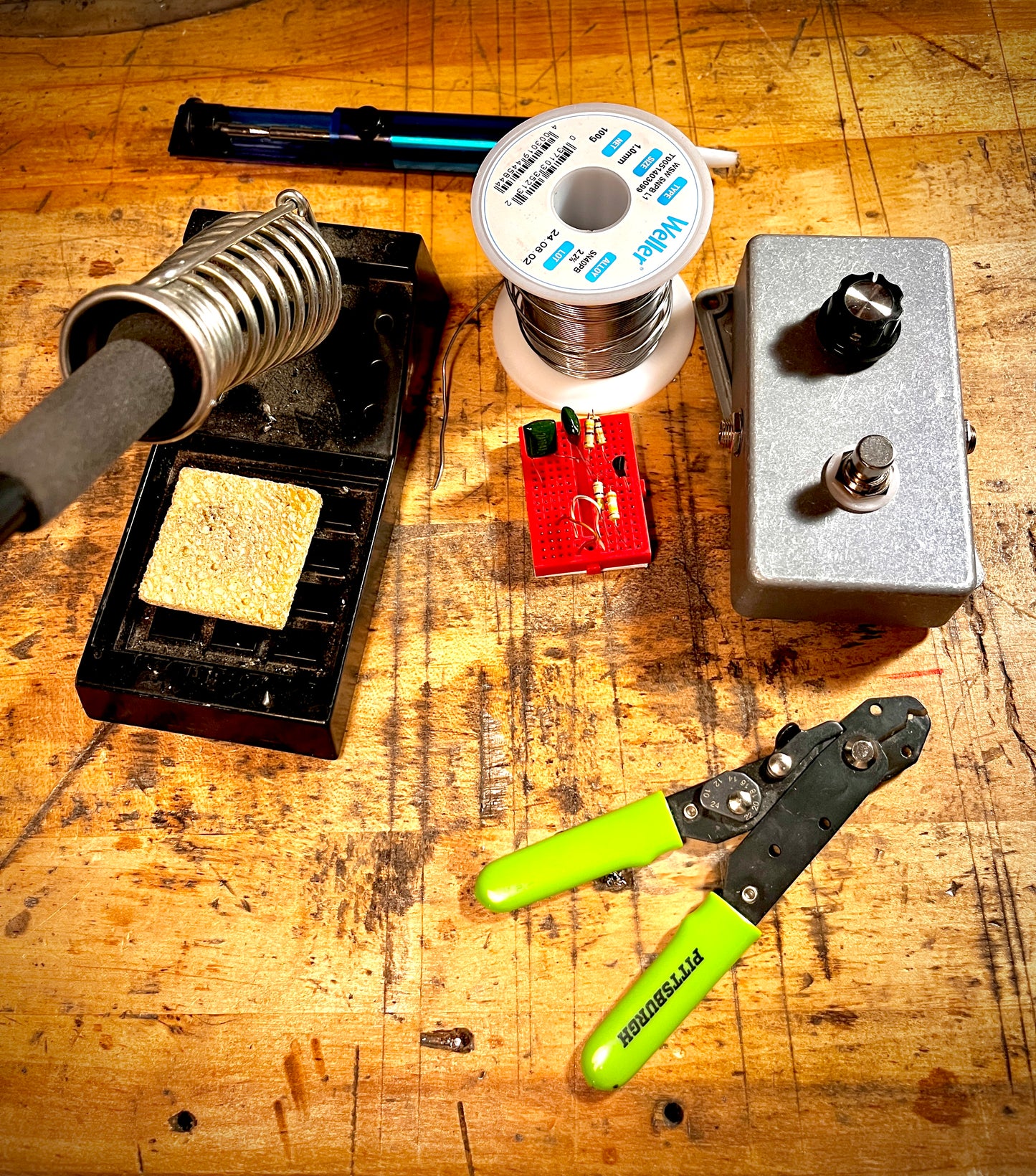 Intro to Guitar Pedal Building. 1/31 2pm-5pm