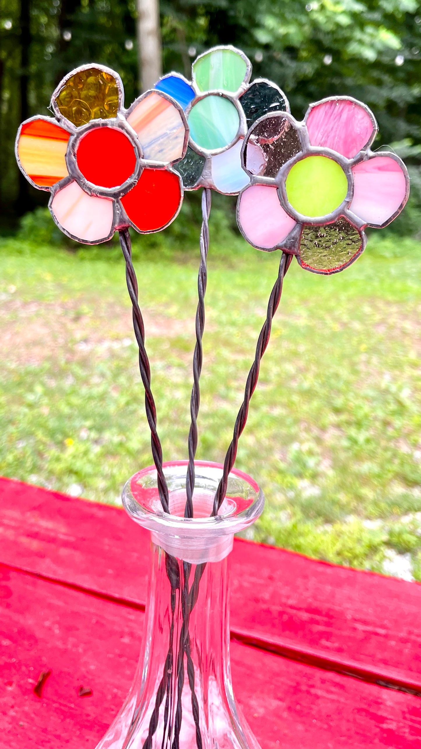 Saturday August 2nd, 10a-12:30p Pickwick Place Flower Festival: Stained Glass Flower Class