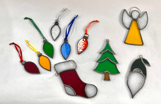 Stained Glass Ornament Class- Friday December 12th 6p-9p
